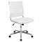 Flash Furniture White LeatherSoft Office Chair BT-20595M-NA-WH-GG - alternate 7